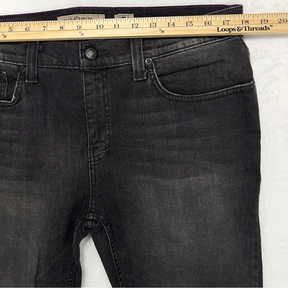 RSQ Vancouver Slim Slouch Jeans 34x32 Charcoal Grey Stretch Great Condition - Picture 10 of 16